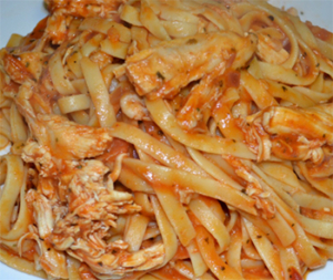 Pasta con Pollo / Pasta with Chicken